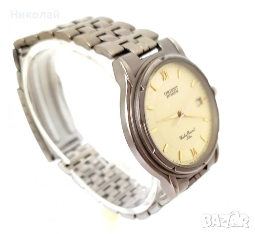 Orient Titanium Ориент - аналогов мъжки часовник, снимка 3 - Мъжки - 38646162