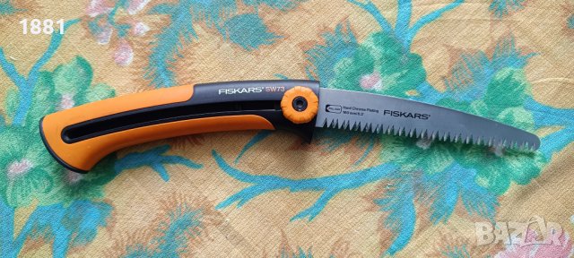 Градински сгъваем трион FISKARS с 16 см. острие. Нов.
