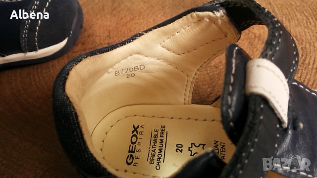 GEOX Размер EUR 20 бебешки сандали естествена кожа 137-12-S, снимка 13 - Детски сандали и чехли - 37251774