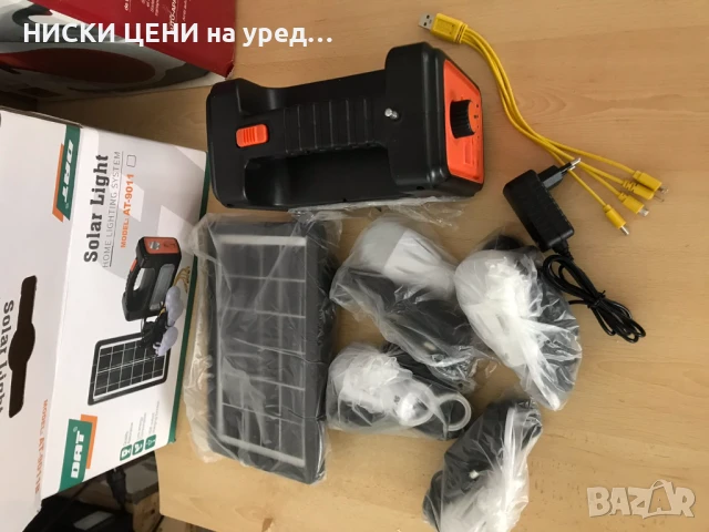 МОБИЛНА СОЛАРНА СИСТЕМА DAT AT-9011B, снимка 6 - Къмпинг осветление - 50617075