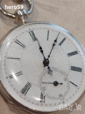 Стар сребърен джобен часовник с компас-за китайския маркет, снимка 14 - Мъжки - 43791537