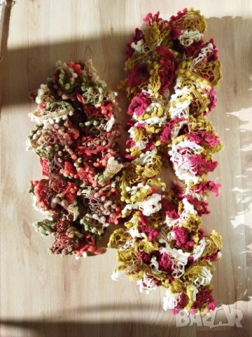 нови плетени шалове, снимка 2 - Шалове - 35233256