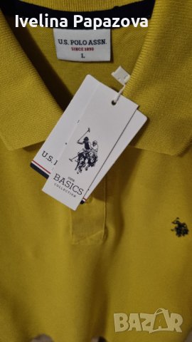 Мъжка поло тениска на USPA , снимка 4 - Тениски - 38571301