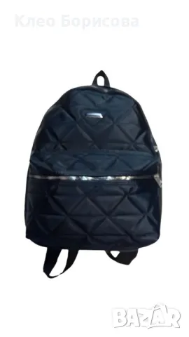 Елегантна и капитонирана дамска раница за всеки ден, снимка 1