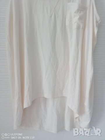 Английска дамска туника - потник Made with love размер М, снимка 4 - Потници - 39093788