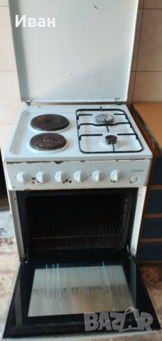 Комбинирана готварска печка, снимка 3 - Печки, фурни - 43325664