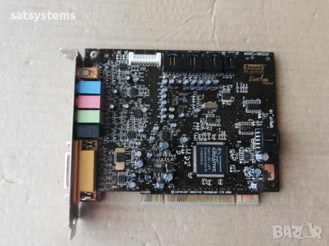 Звукова карта Creative Labs Sound Blaster SB0220 5.1 Channel PCI, снимка 1 - Други - 40518081