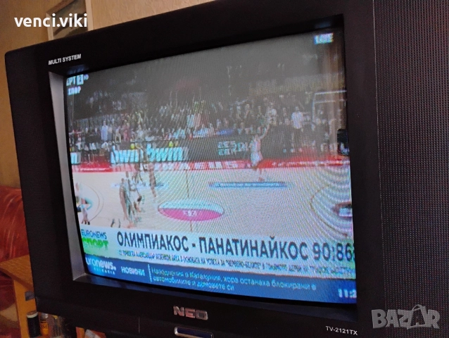Телевизор Neo 21" инча crt-21", снимка 7 - Телевизори - 52148048