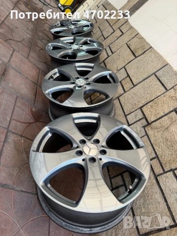 Оригинални Мерцедес Mercedes 19” Джанти – Топ Състояние!, снимка 5 - Гуми и джанти - 53020117