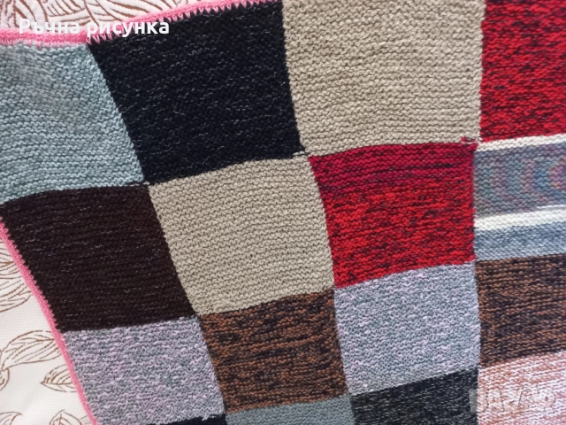 Ръчно плетени меки винтидж одеала, снимка 16 - Други - 48809968