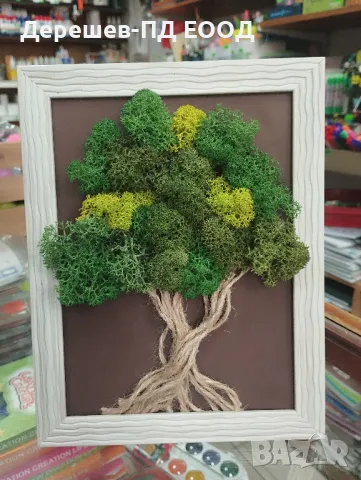 Дърво на живота от скандинавски мъх, снимка 1