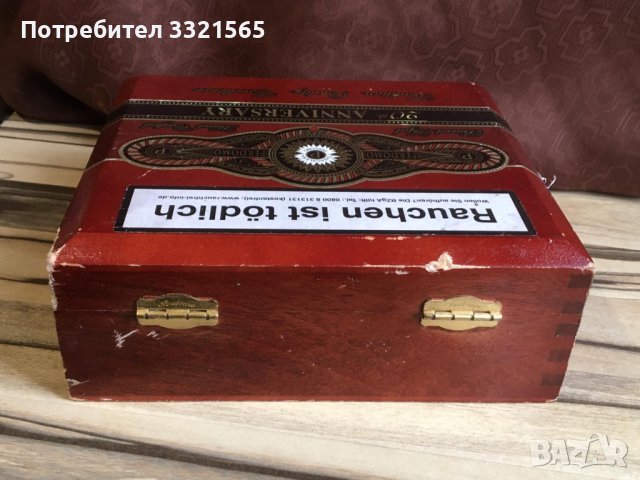 Кутия за пури Perdomo, снимка 4 - Колекции - 43240860