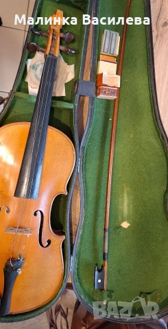 цигулка в калъф , снимка 2 - Струнни инструменти - 53384511
