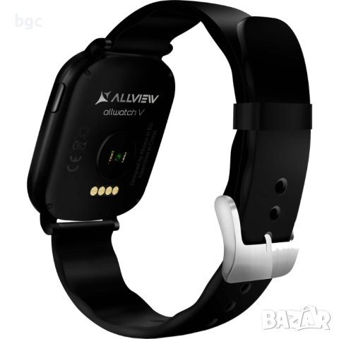 НОВ Смарт Часовник Smartwatch Allview Allwatch 5-то Поколение, Black, 12 месеца гаранция., снимка 3 - Смарт часовници - 43848696