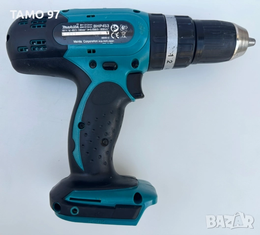 Makita BHP453 - Ударен винтоверт 18V перфектен!, снимка 2 - Винтоверти - 51851626