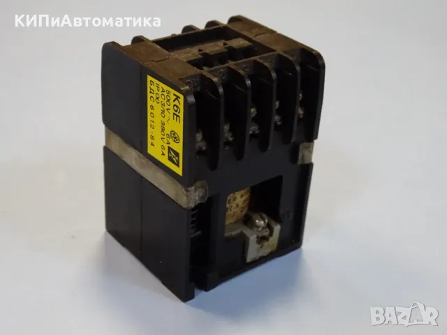 Контактор въздушен К6Е ЕАЗ contactor 380V/6A coil 24VAC, снимка 4 - Резервни части за машини - 49740136