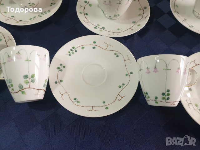 Порцеланов сервиз за кафе-Rosenthal за 8 персони, снимка 3 - Сервизи - 39719397