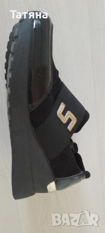 Черни обувки, снимка 2 - Дамски ежедневни обувки - 52302987