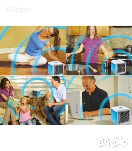 Преносим охладител за въздух с вода Арктик кулър 3 в 1, снимка 2 - Друга електроника - 52853909