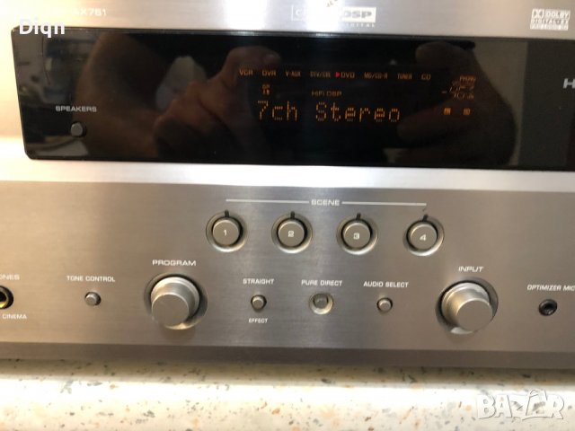 Yamaha DSP-AX761, снимка 2 - Ресийвъри, усилватели, смесителни пултове - 37118233