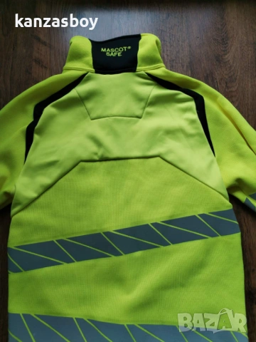 Mascot Accelerate Safe Knitted Jumper With Half Zip - мъжко работно горнище НОВО БЕЗ ЕТИКЕТИ М, снимка 13 - Спортни дрехи, екипи - 53248926