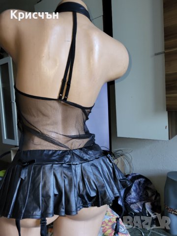 Корсет с жартиер пресирана поличка чорапи и прашка л/хл, снимка 4 - Корсети, бюстиета, топове - 37098075