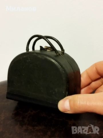 Стар френски будилник, настолен часовник, снимка 3 - Антикварни и старинни предмети - 53096825