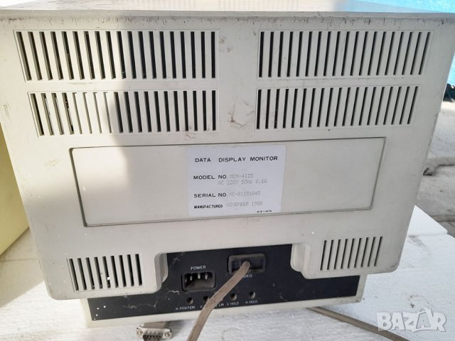 ⭐Продавам Ретро CGA/EGA/ПРАВЕЦ монитор⭐, снимка 5 - Монитори - 39709721