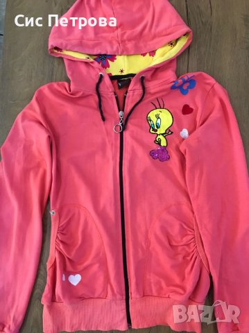 Дамско/детско горнище Tweety, размер XS, снимка 1