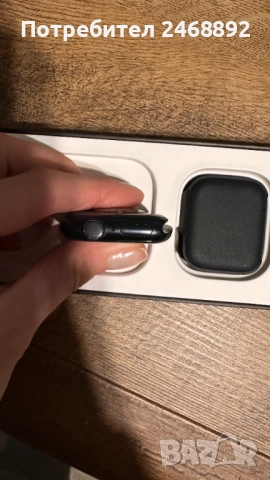 Apple Watch Nike 7, GPS, Midnight aluminium 41mm Limited edition, снимка 2 - Смарт гривни - 52934030