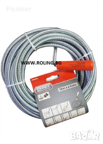 ВЮРТ СПИРАЛА ЗА ОТПУШВАНЕ НА КАНАЛИ 10М Х 9ММ COX