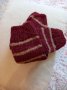 Ръчно плетени мъжки чорапи от вълна, размер 43, снимка 2