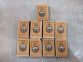 Лот от 9 бр. български кибрита "Златно кормило", снимка 2