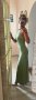 Елегантна зелена рокля, снимка 8