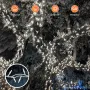 THKFUL Външни коледни приказни светлини, 50 метра 300LED, снимка 8