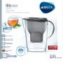 Кана за филтриране на вода Brita Марела 2.4 л, 1 филтър Maxtra+, Ел.таймер, БЯЛА, снимка 4