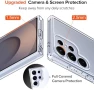 Нов Прозрачен кейс Samsung S25 Ultra 5G + 2 стъкла против удари Защита Самсунг, снимка 7