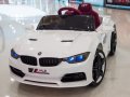 Акумулаторен КОЛА тип BMW M3  Металик боя 12V с меки гуми с Кожена седалка MP3 плейър Модел 2022 г.	, снимка 13