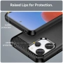 Xiaomi Redmi 12 5G (Global) / Poco M6 Pro 5G Удароустойчив Carbon Fiber Калъф и Протектор, снимка 8