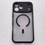 iPhone 17 Pro Max кейс MagSafe матов черен полупрозрачен , снимка 2