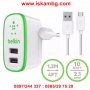 Комплект за зареждане 3в1 Belkin, зарядно 220V, зарядно за кола 12V и USB кабел Micro,, снимка 5
