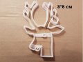 Елен Глава пластмасов резец форма фондан тесто бисквитки, снимка 1 - Форми - 26976612