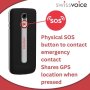 Нов SWISSVOICE S510-C Мобилен телефон за възрастни хора с докинг станция SOS Калъф, снимка 3