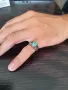 Мъжки Сребърни Пръстени с Естествени Камъни, снимка 5