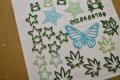 Пластмасови неща звезди, пеперуда, листа, раци, числа, снимка 2