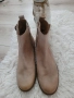 Нови дамски бежови боти ЕСТЕСТВЕНА кожа, снимка 6