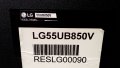LG 55UB850V със счупена матрица ,PGP4955-14UL12 ,EAX65684604(1.0) ,6870C-0502C ,LGSBW41 ,UB8600 , снимка 3