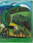 Картина,,Ездачи в планината,,, снимка 6