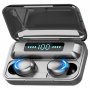 Безжични bluetooth 5.0 слушалки F9-5С , черни, снимка 1 - Безжични слушалки - 33367859