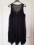 Дамска черна рокля, снимка 1 - Рокли - 36591040